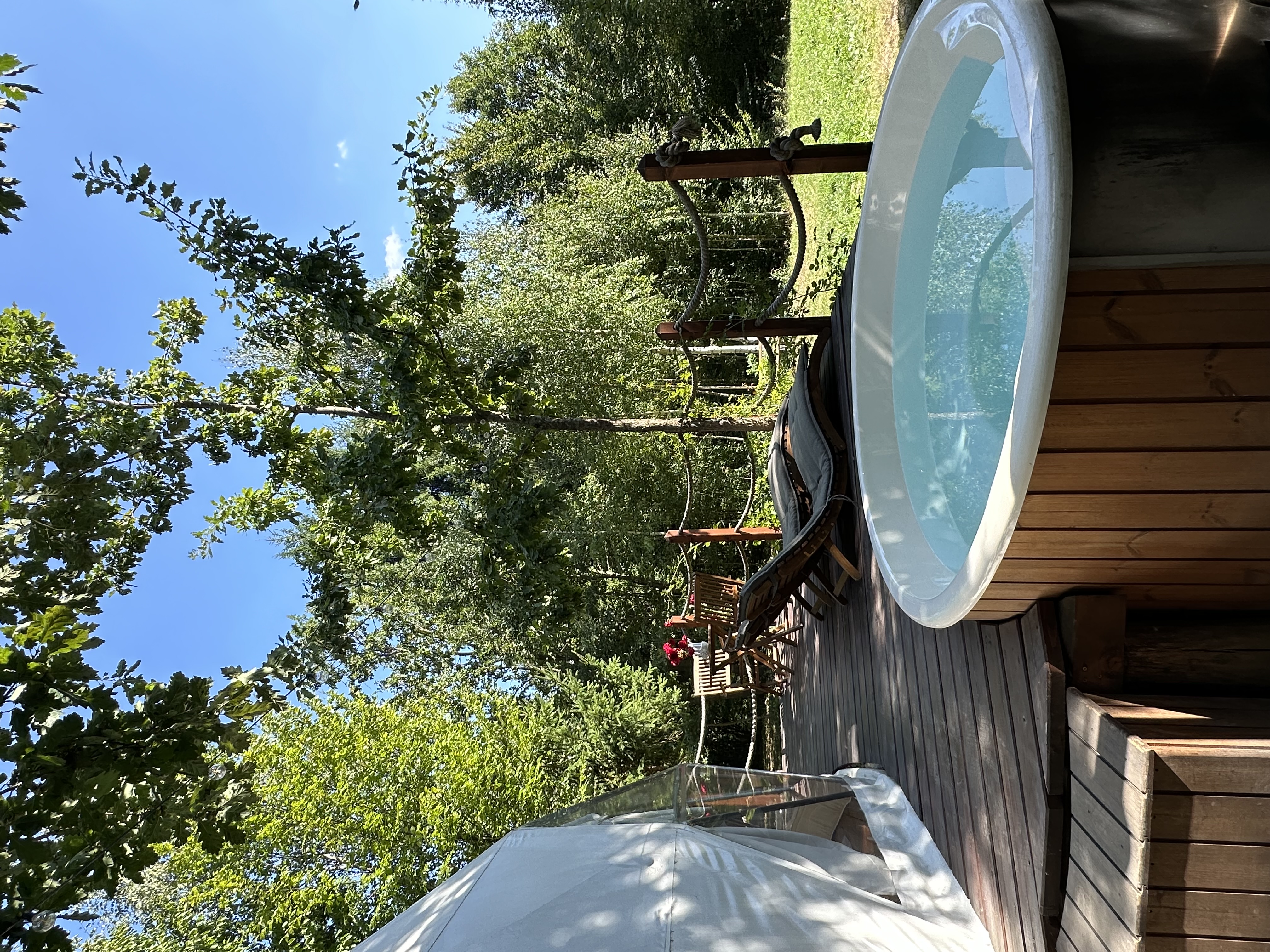 Hot Tub at Medve Dome