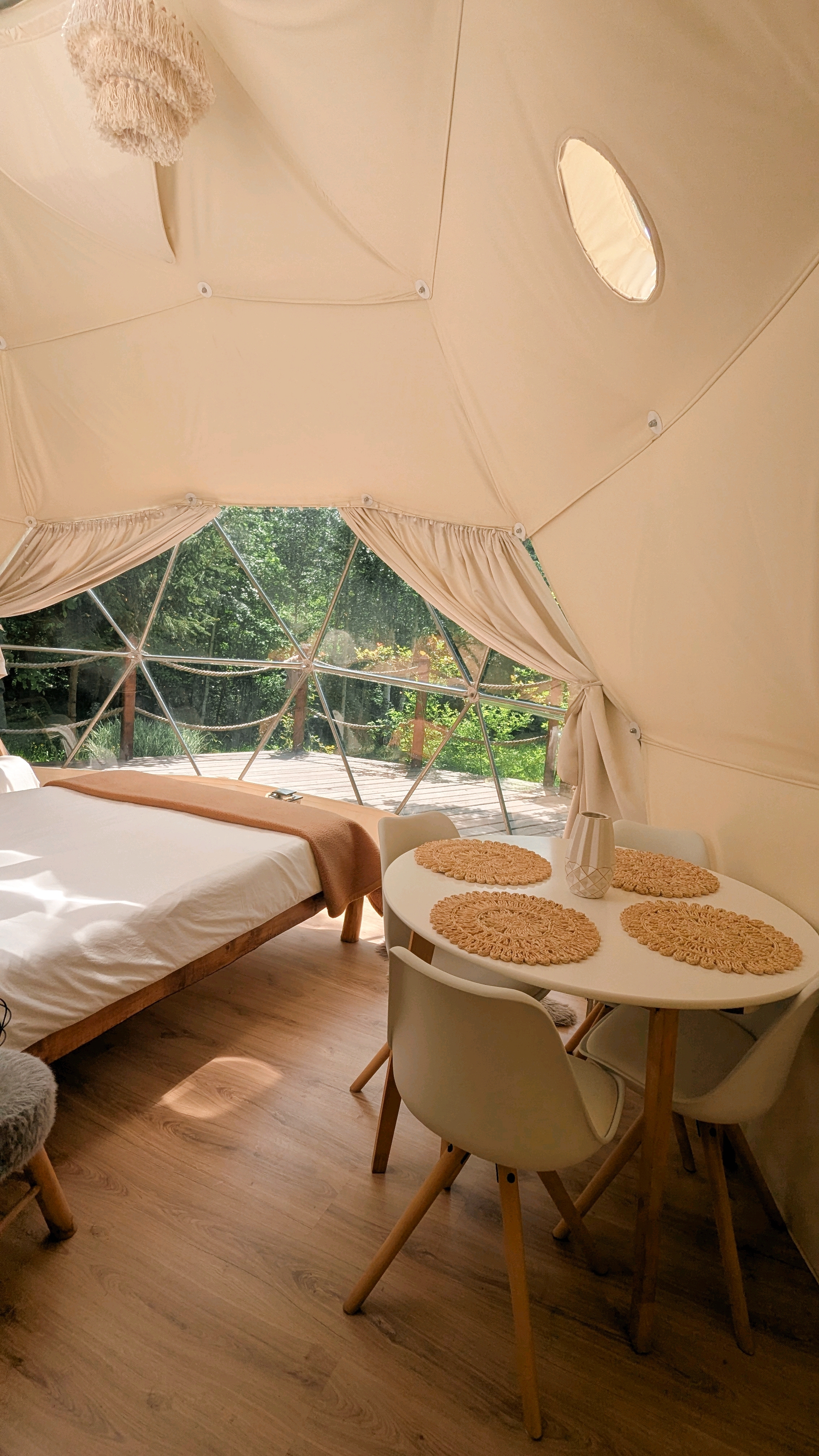 Living Room at Medve Dome