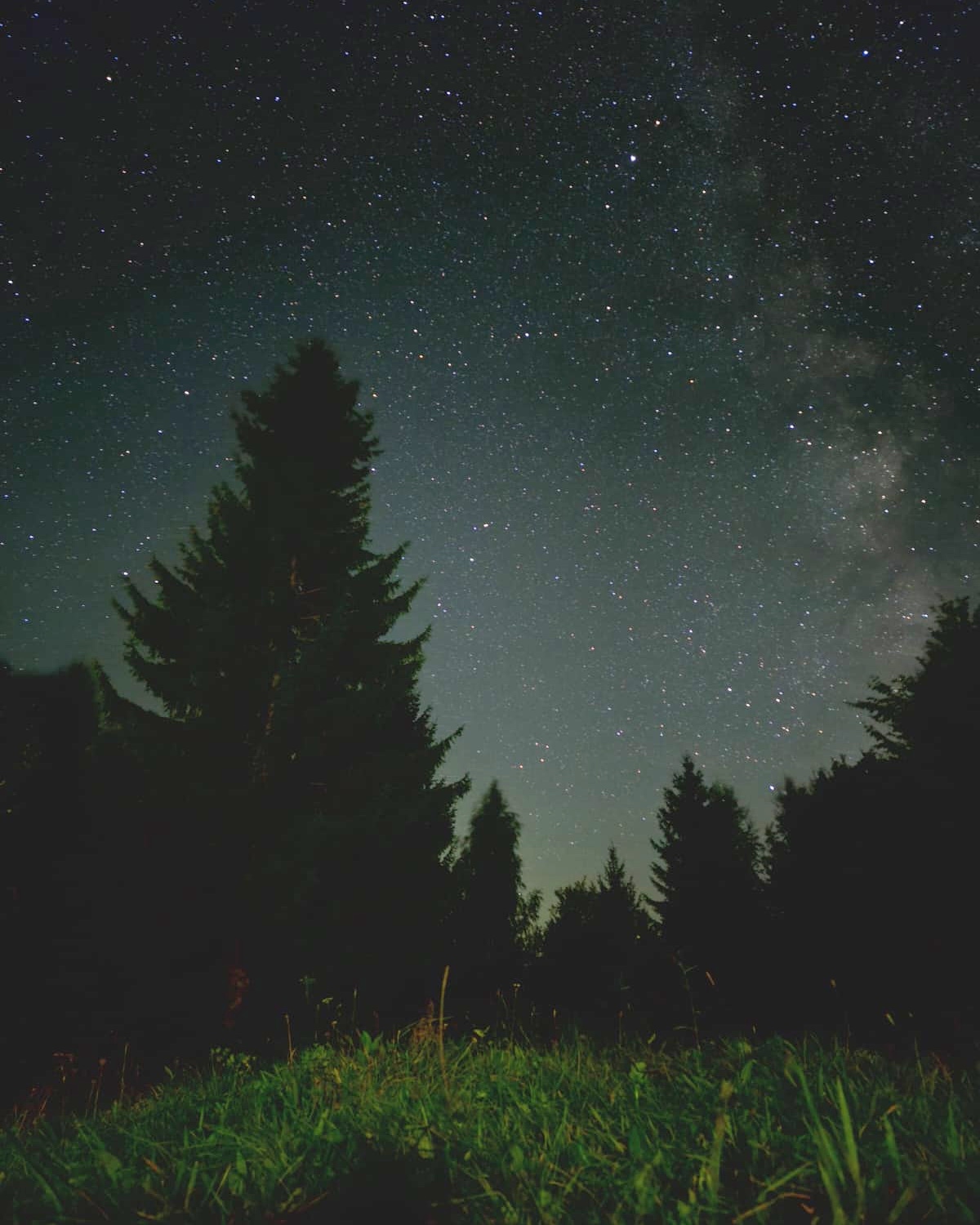 Night Sky at Medve Dome
